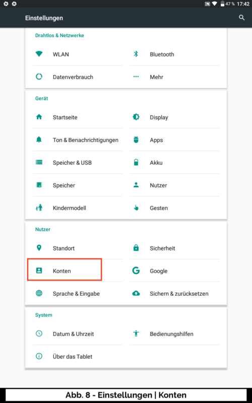Neues Android Tablet einrichten Schritt für Schritt Anleitung